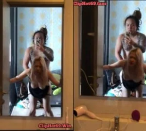 Bị anh người yêu to con dập trước gương