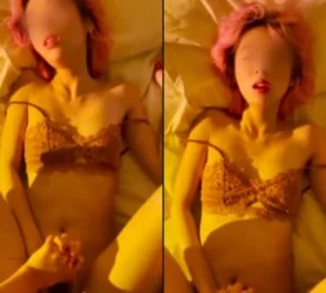 Chăn em teen mình dây tóc hồng