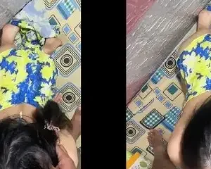 Em gái dâm trong bộ đồ ngủ ngấu nghiến bú cu như mút kem | VIET69