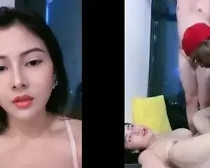 Hà My cùng chồng chơi threesome với anh tây đen chim to | VIET69