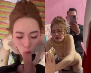 Lộ clip sex chịch cô dâu ngay trong tiệc cưới | VIET69