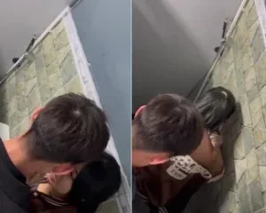 Trốn học đi hẹn nhau uống nước rồi vào nhà vệ sinh đẩy đít cho nhau | VIET69