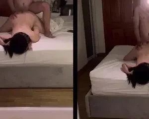 Vừa mới nhét chim vào doggy em đã rên la thế này | VIET69