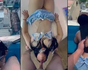 Vừa xả cơn nứng với em yêu vừa ngắm phố phường | VIET69