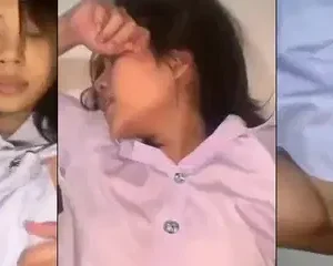 Bé nữ sinh trong bộ đồng phục trường trốn học đi nhà nghỉ tuổi này mà em dâm quá